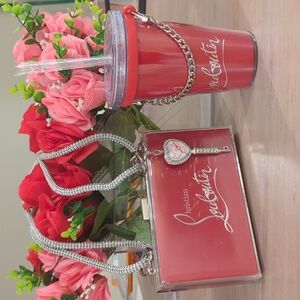 Paper Shopping Bag UPCYCLED Novelty Clutch & Tumbler GIFT SET